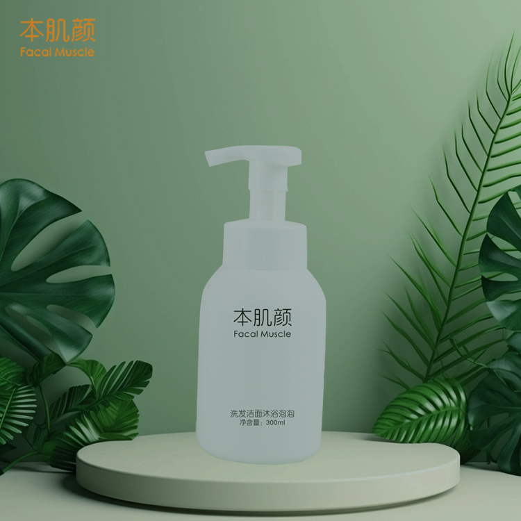 本肌顏 洗發(fā)潔面沐浴泡泡 300ml 瓶裝